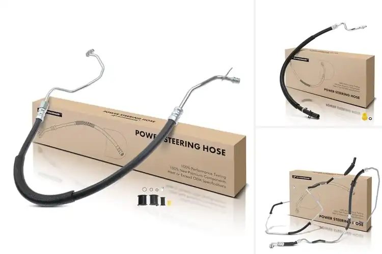 Detailed view of Best 4.6L V8 Power Steering Hose: Leak-Free & Easy Install