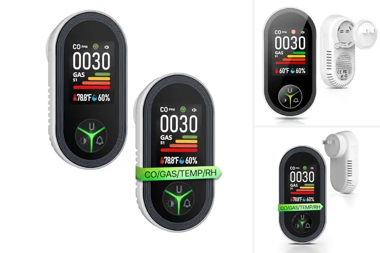 Detailed view of Best 4in1 Gas And Carbon Monoxide Detector