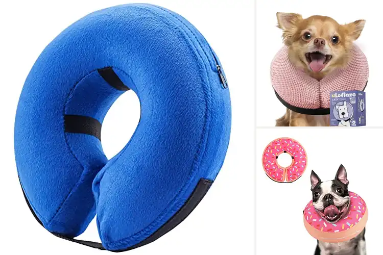 Detailed view of Best Adjustable Dog Neck Donut