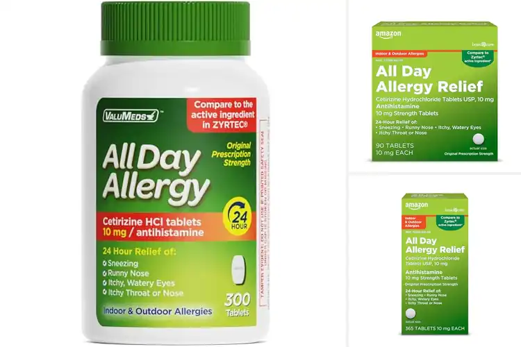Detailed view of Best Antihistamines: Clear, Happy Days with 24-Hour Relief