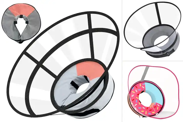 Detailed view of Best Breathable Sponge Core Dog Cone