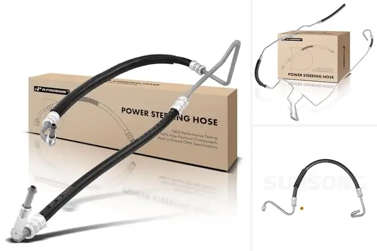 Detailed view of Best Buick Lucerne 4.6L Power Steering Hose Line