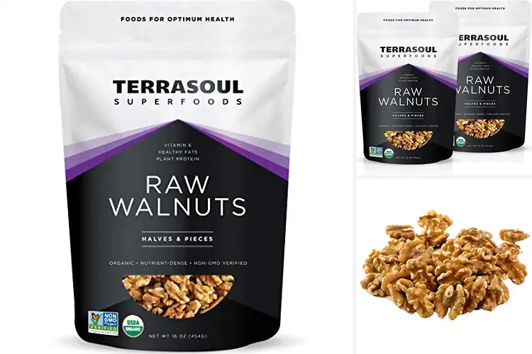 Detailed view of Best Chandler Variety Walnuts For Raw Snacking