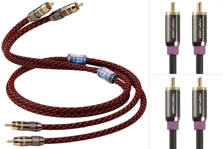 Detailed view of Best Copper Shielding Subwoofer Cable