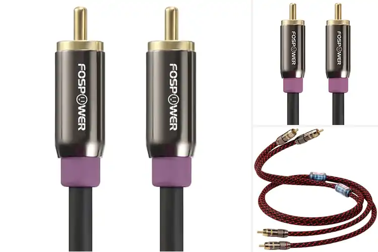 Detailed view of Best Copper Shielding Subwoofer Cables
