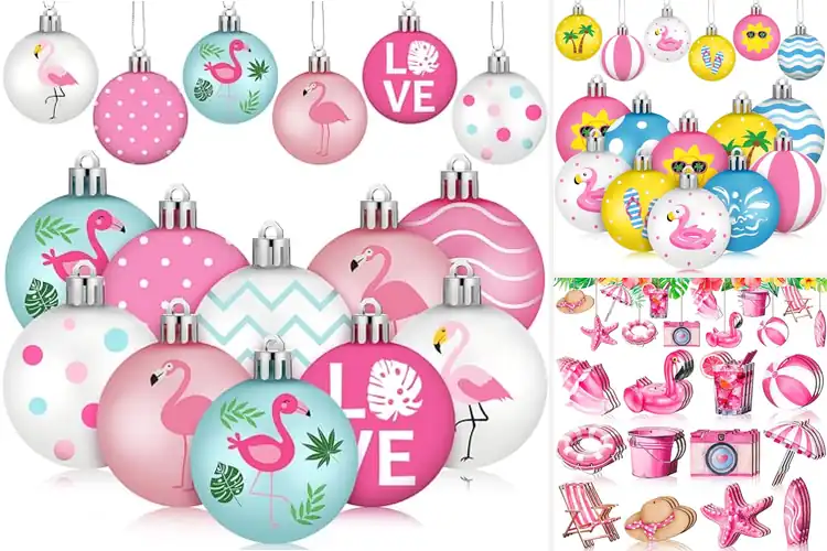 Detailed view of Best Decorative Flamingo Ornaments