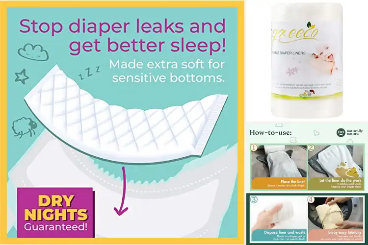 Detailed view of Best Disposable Diaper Inserts