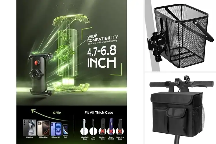 Detailed view of Best Easy Install Scooter Accessories