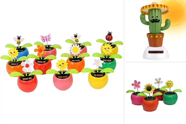Detailed view of Best Eco Friendly Solar Figures: Sustainable Joy in Motion