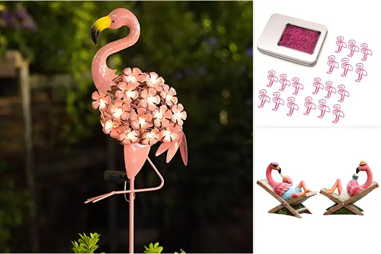 Detailed view of Best Fun Gifting Flamingo Decor