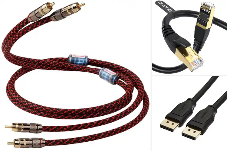 Detailed view of Best Gold-Plated Cables: Crystal Clear Audio & Speed
