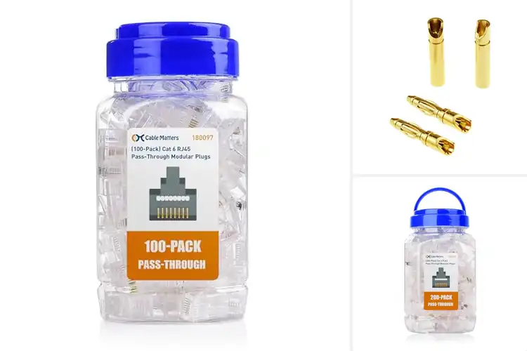 Detailed view of Best Gold-Plated Connectors