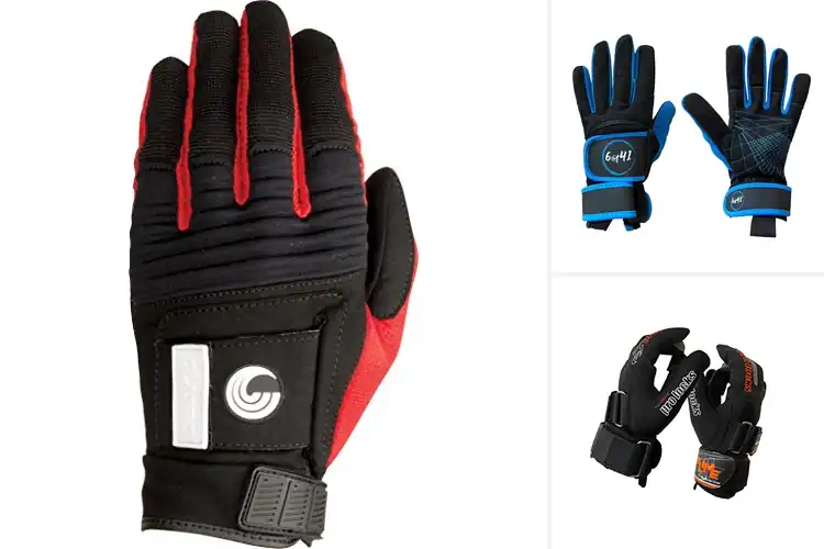 Detailed view of Best Grip-Enhancing Waterski Gloves