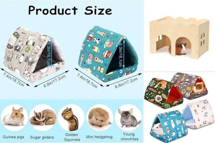 Detailed view of Best Guinea Pig Hideouts: Cozy, Chew-Safe & Easy Clean Picks