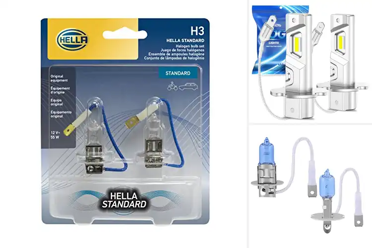 Detailed view of Best H3 Bulbs: Brighter, Safer Drives Guaranteed