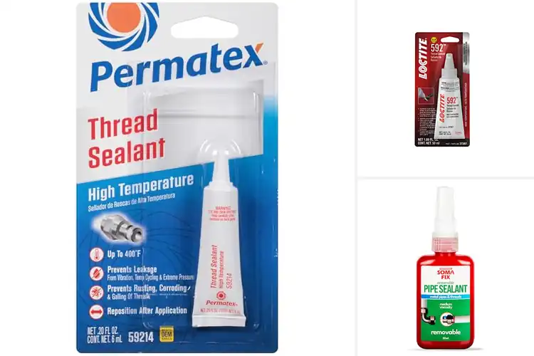 Detailed view of Best High-Pressure Thread Sealants
