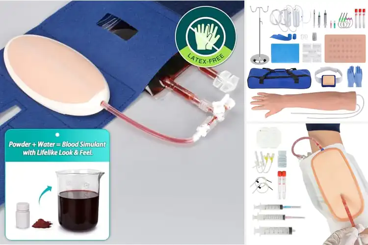 Detailed view of Best IV Insertion Training Kits