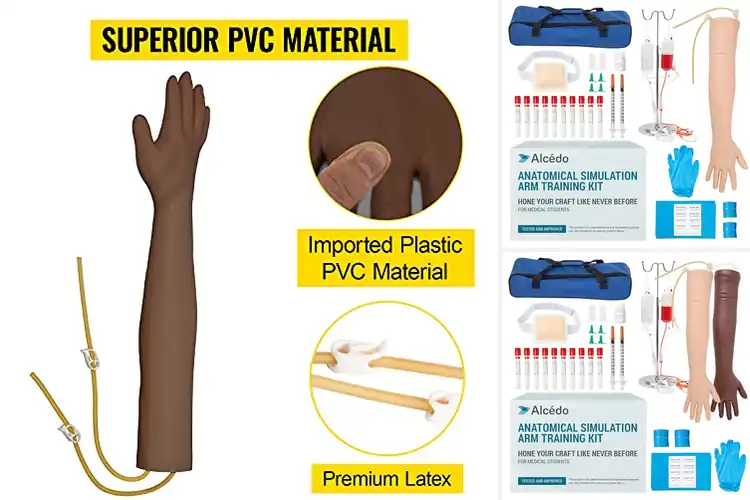 Detailed view of Best IV Stand Venipuncture Training Kits