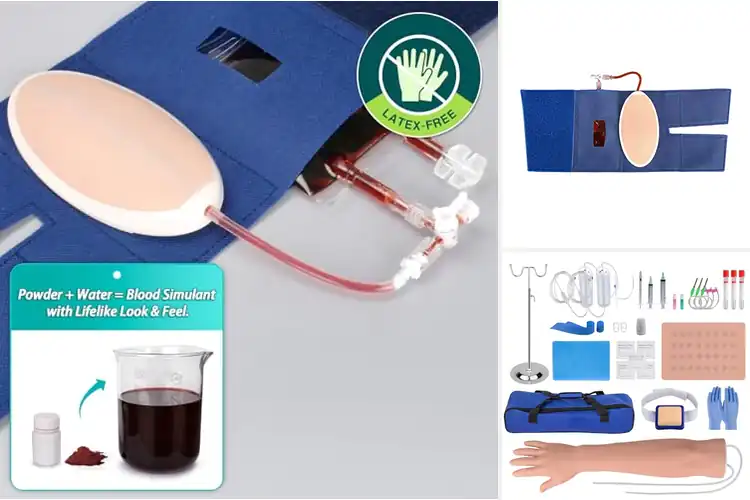 Detailed view of Best IV Venipuncture Training Kits For Hospitals
