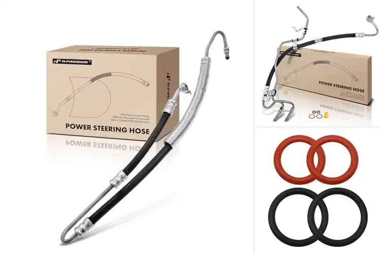 Detailed view of Best Leak-Resistant Power Steering Hose With O-Ring