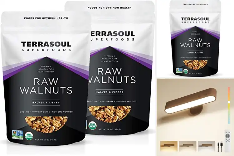 Detailed view of Best Light Color Walnuts: Fresh, Nutty, Healthy