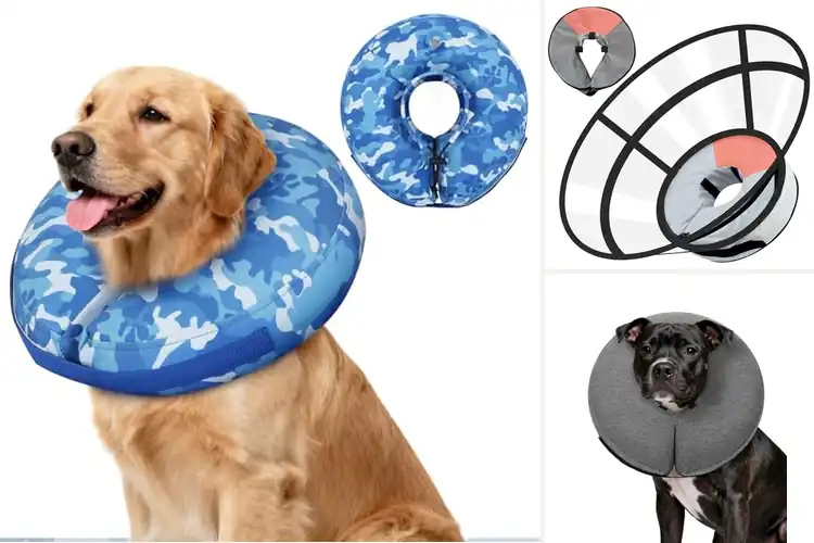 Detailed view of Best Machine Washable Dog Cone Cover