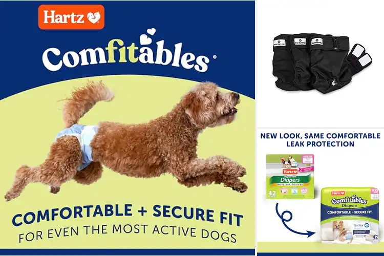 Detailed view of Best Male And Female Dog Diapers