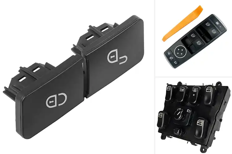 Detailed view of Best Mercedes Interior Switches