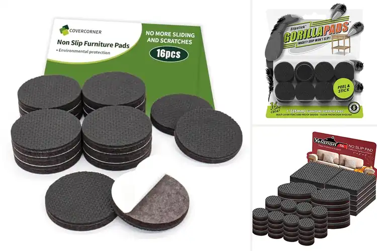 Detailed view of Best Non Slip Leg Pads For Stability