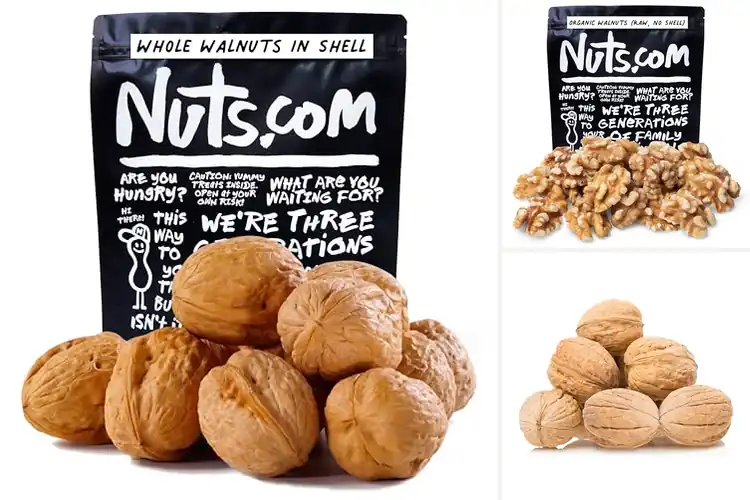 Detailed view of Best Nutty Flavor Walnuts