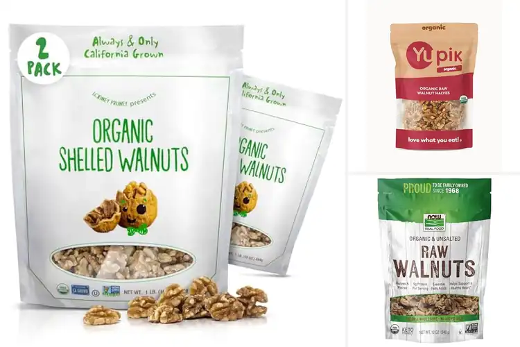 Detailed view of Best Organic Shelled Walnuts