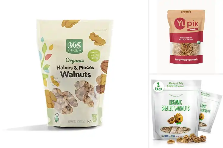 Detailed view of Best Organic Walnuts for Baking