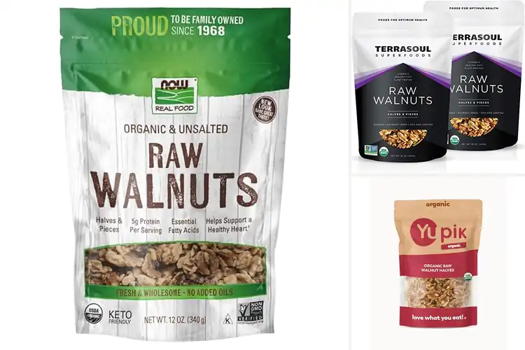 Detailed view of Best Organic Walnuts Quality