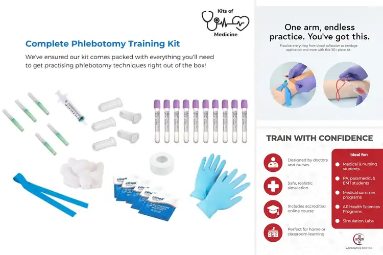 Detailed view of Best Phlebotomy Training Models