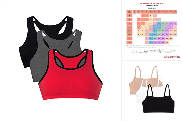 Detailed view of Best Plus Size Sports Bras