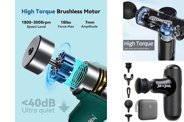 Detailed view of Best Portable Muscle Massagers For Travel