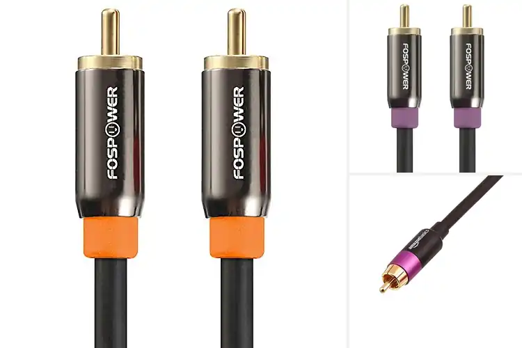 Detailed view of Best Premium Audio Subwoofer Cables