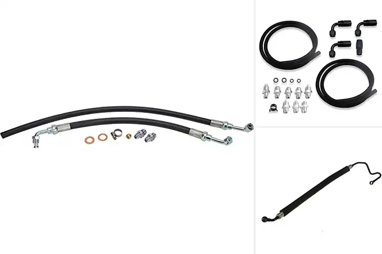 Detailed view of Best Pump to Rack Hoses