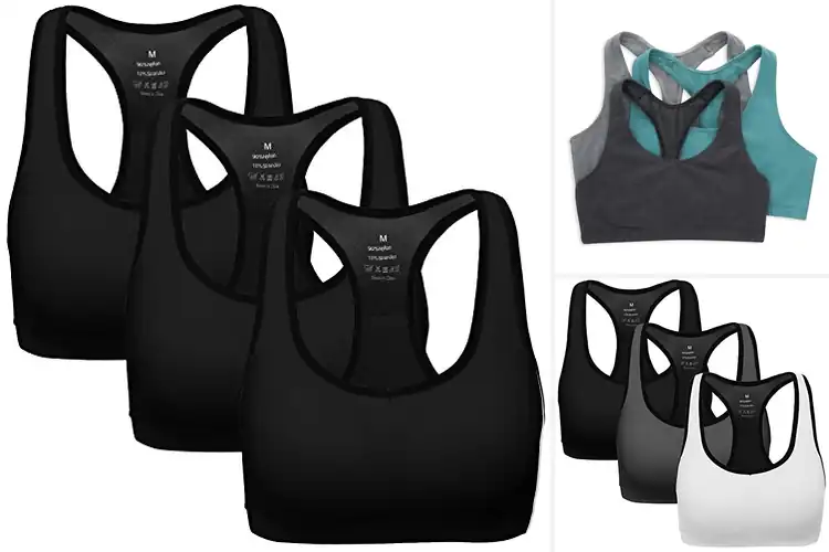 Detailed view of Best Racerback Sports Bras