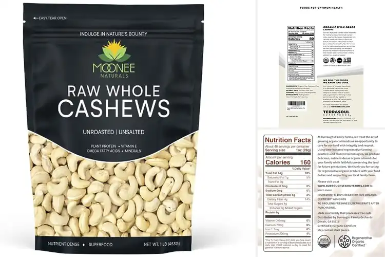 Detailed view of Best Raw Nut Milks