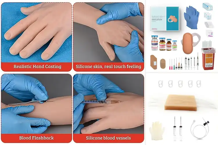 Detailed view of Best Realistic Injection Practice Kits