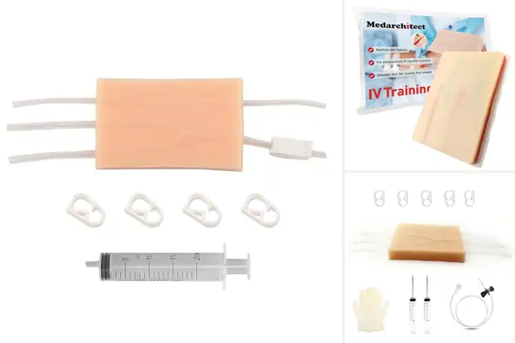 Detailed view of Best Realistic IV Injection Practice Pads