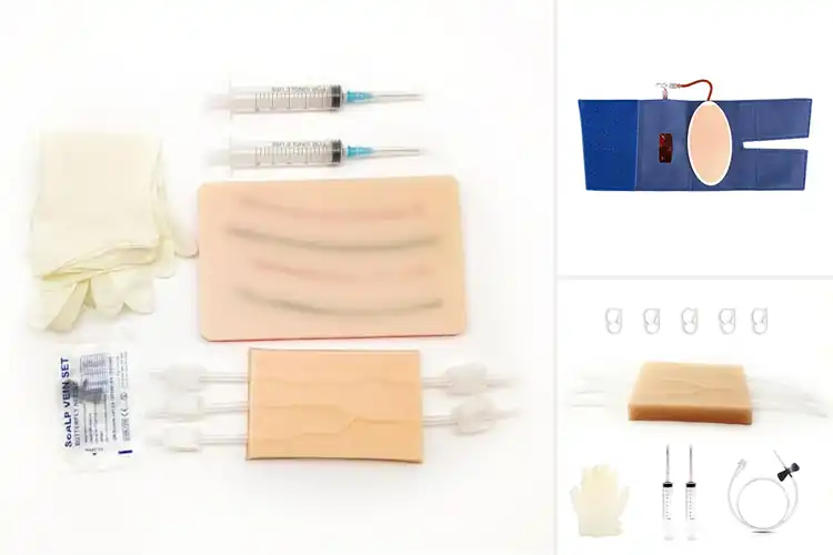 Detailed view of Best Reusable IV Venipuncture Practice Pads