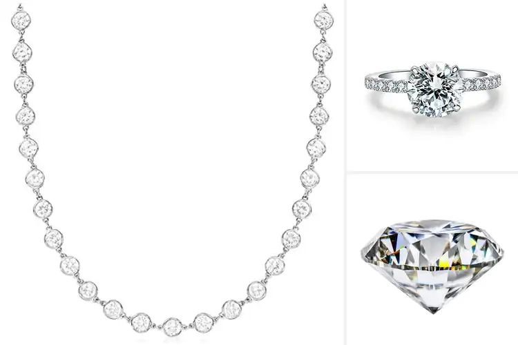 Detailed view of Best Round Brilliant Cut Stones