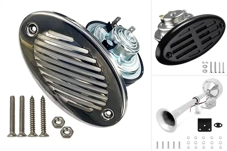 Detailed view of Best Rust Resistant Boat Horns for Strong, Lasting Sound