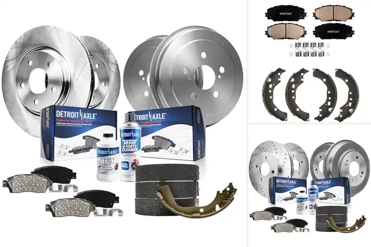 Detailed view of Best Semi-Metallic Brake Shoes