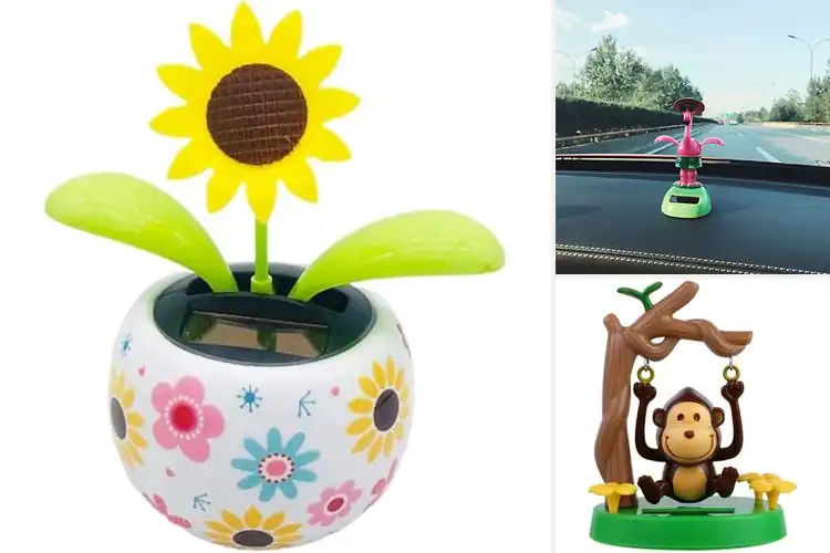 Detailed view of Best Solar Dancing Figures