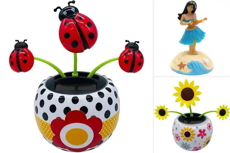 Detailed view of Best Solar Desktop Ornaments