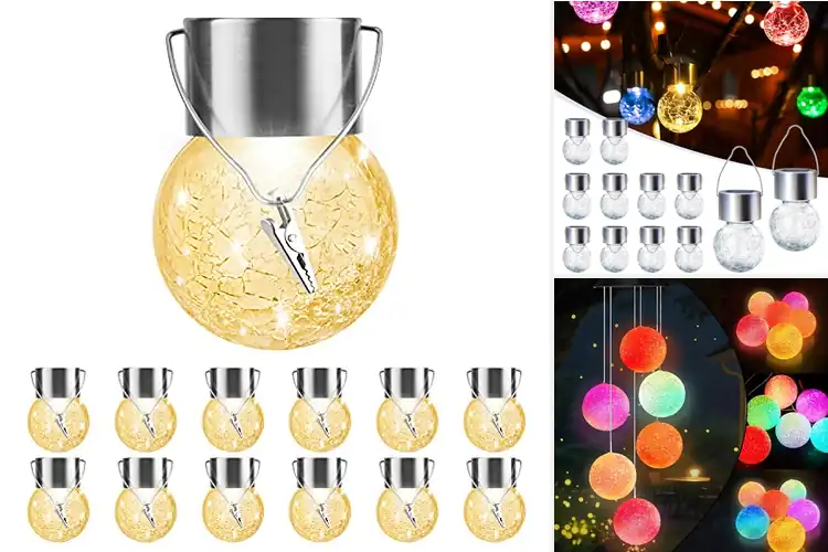 Detailed view of Best Solar Ornaments