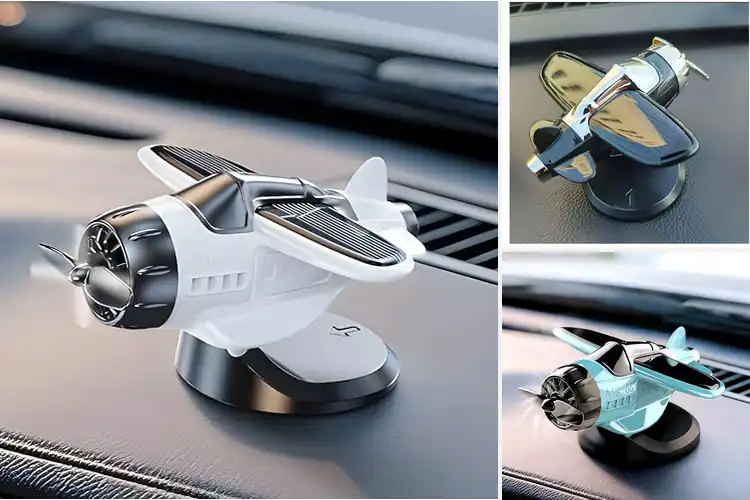 Detailed view of Best Solar Powered Car Ornaments
